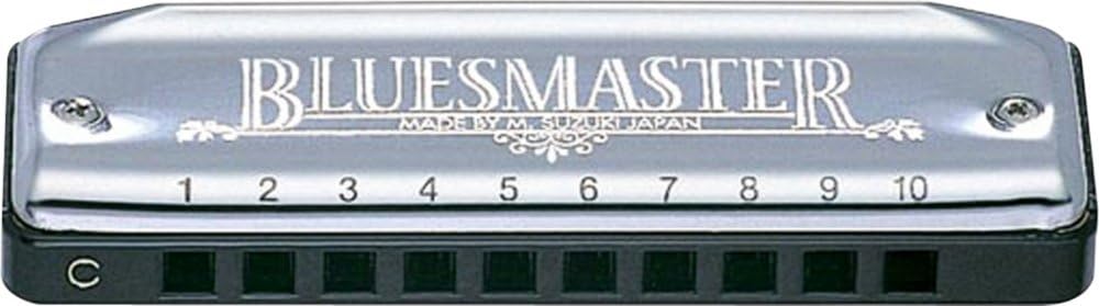 Suzuki Bluesmaster Harmonica in Bb Si Bémol, Si Bémol