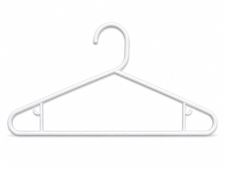 Kleiderbügel für Blusen &amp; T-Shirts, 41 cm, weiss, 20 Stück