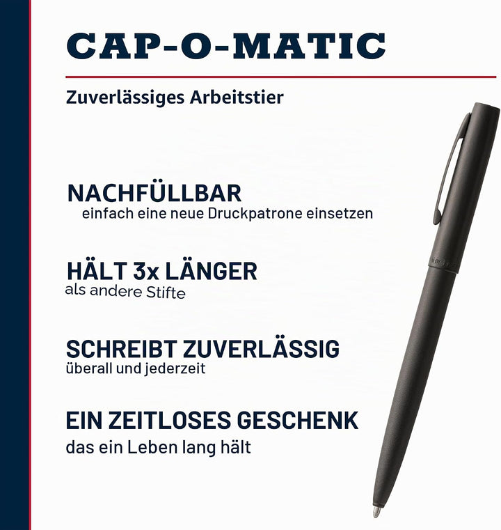 Fisher Space Pen Non-Reflective Space Pen, 1 Stück (1er Pack) Single, Single