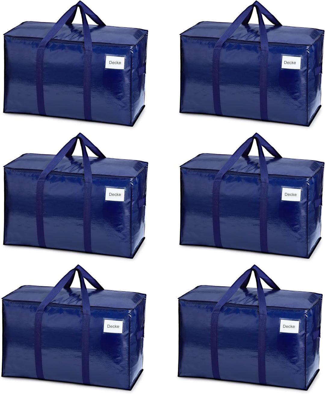 VENO 102 Liter Grosse Aufbewahrungstasche, Aufbewahrungsbox mit Deckel, Starke Griffe Umzugstaschen