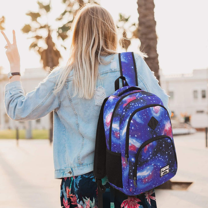 YAMTION Schulrucksack Mädchen Teenager,Schulrazen Teenager Schultasche Jungen Teenager mit 15.6 Zoll