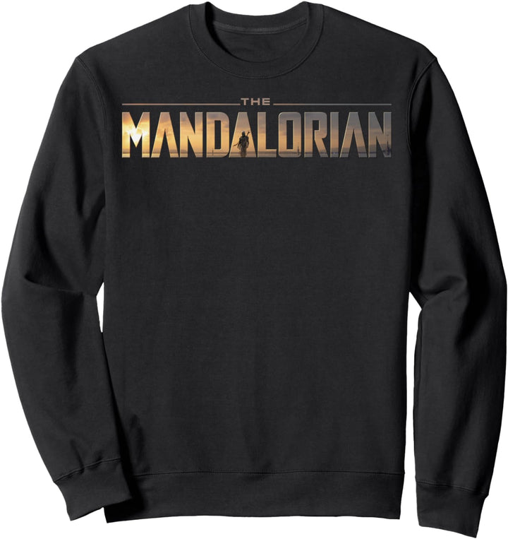 Star Wars The Mandalorian Logo Fill Sweatshirt