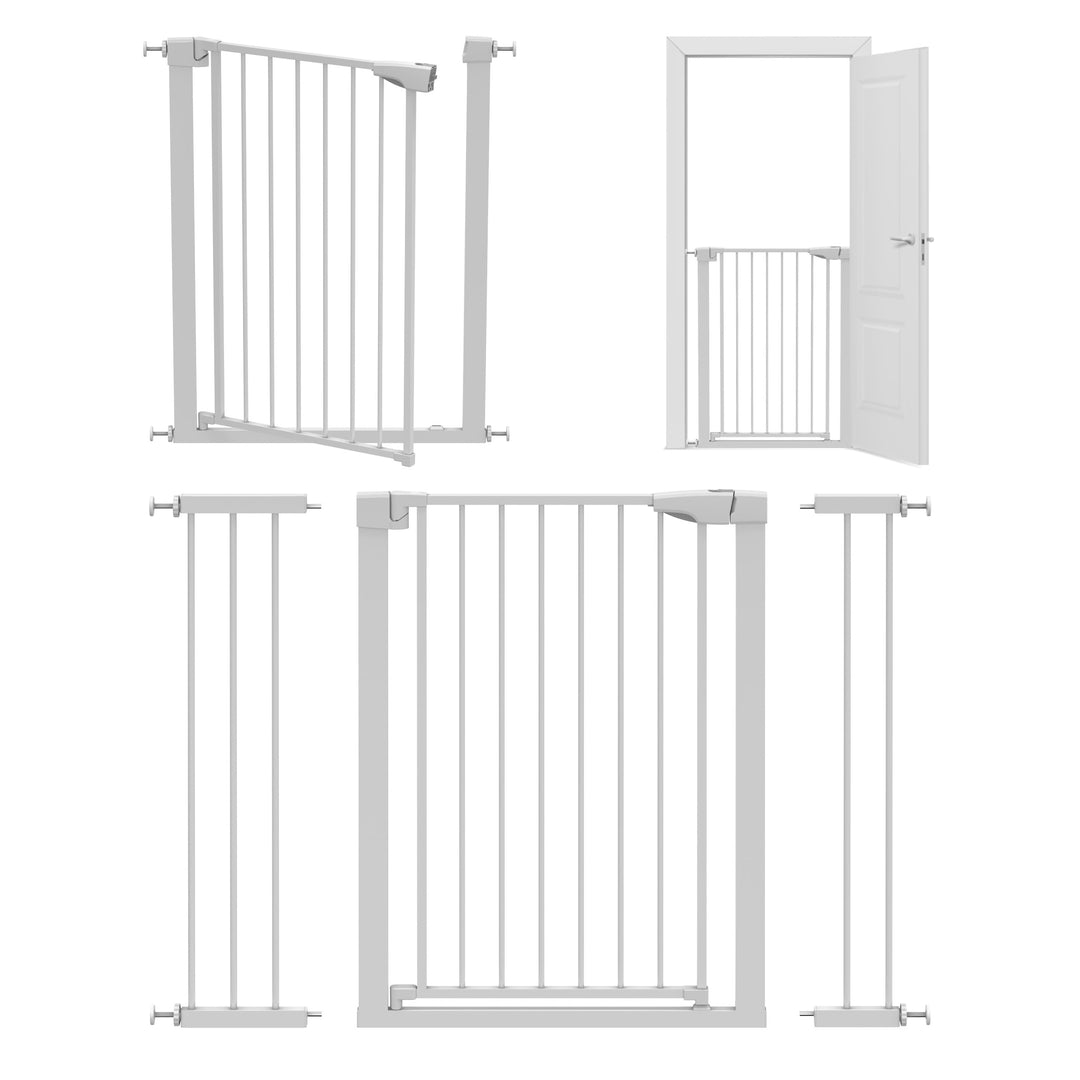Tulano Guardian 5.0 Treppenschutzgitter ohne Bohren - 75–117 cm GUARDIAN 5.0 BLACK 75 – 117 cm, GUAR