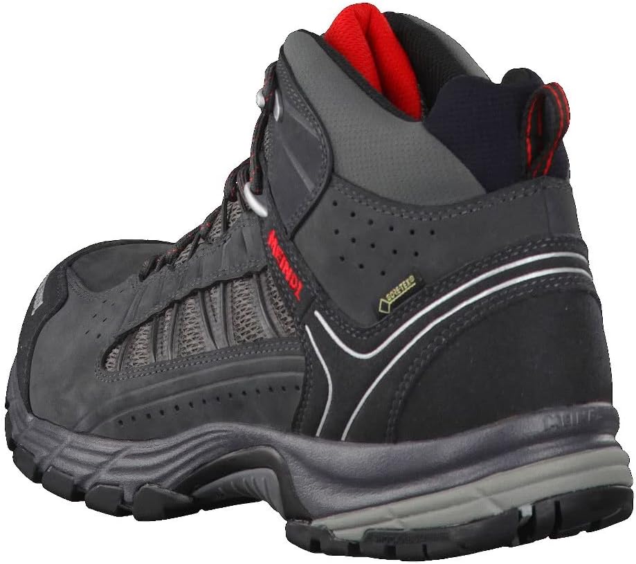 Meindl Damen Vakuum Lady Ultra Wanderstiefel 41 1/3 EU Anthrazit Rot, 41 1/3 EU Anthrazit Rot