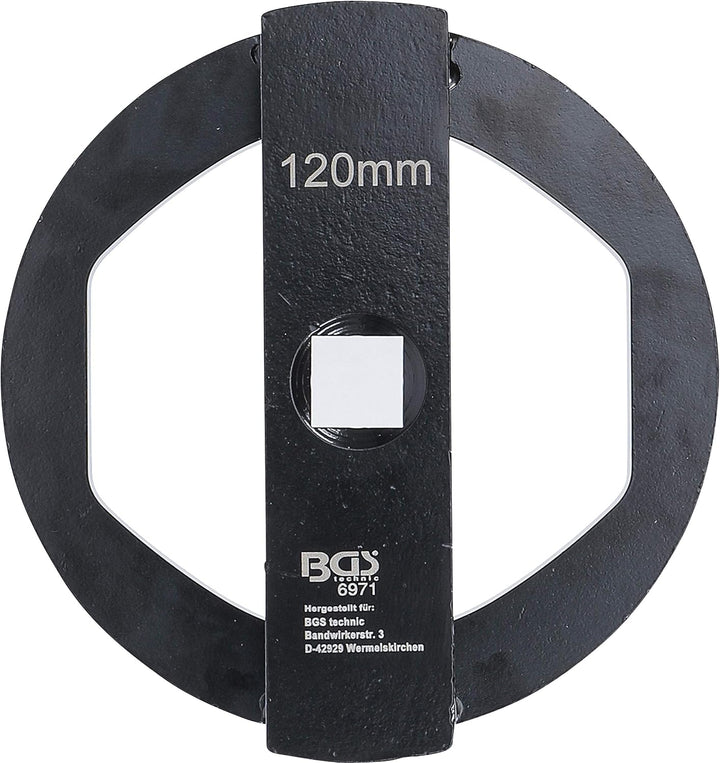 BGS 6971 | Achsmuttern-/Radkapsel-Schlüssel | für BPW-Achsen | SW 120 mm, SW 120 mm