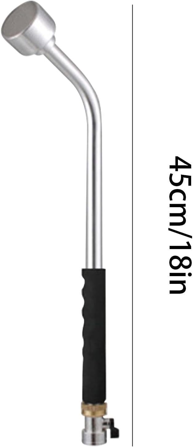 Pratvider Giessstab Heavy Duty | Sanfter Bewässerungsstab mit Absperrventil | Langer Wassersprühstab