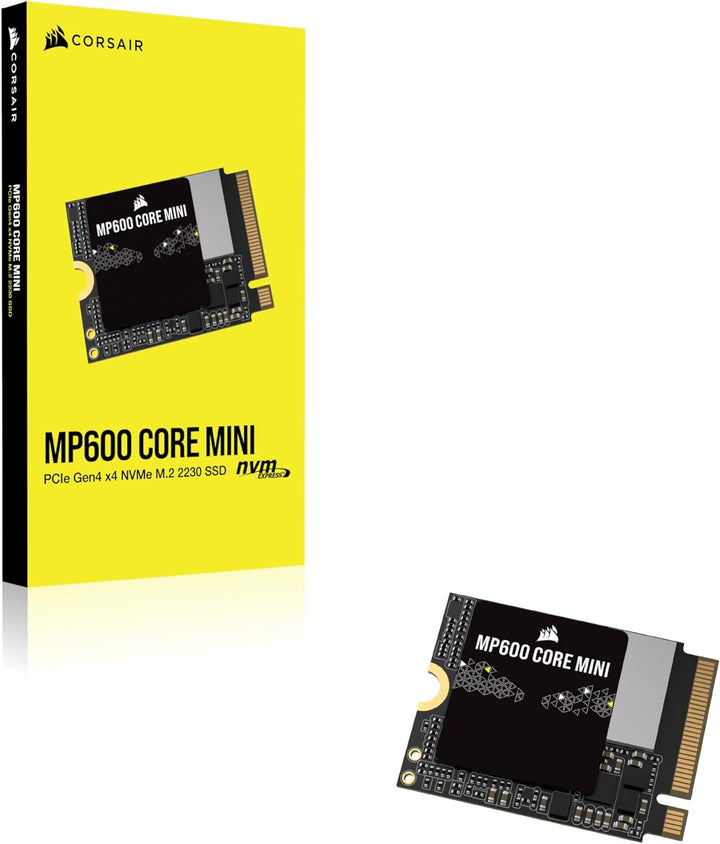 Corsair MP600 CORE Mini 2TB M.2 NVMe PCIe x4 Gen4 2 SSD - M.2 2230 - Bis zu 5.000 MB/s Sequentielles