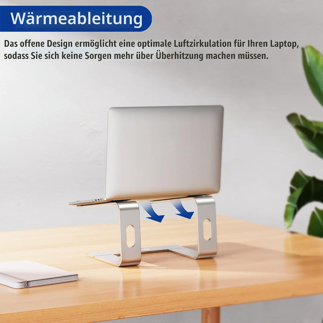 BESIGN LS03S Laptop ständer aus Aluminium, Ergonomischer Notebook-Ständer, Laptop ständer kompatibel