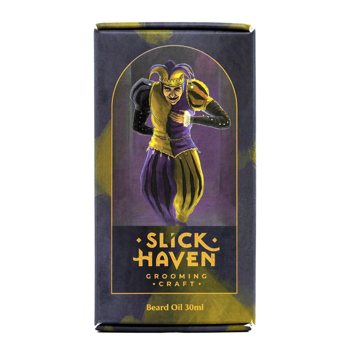 Royal Jester Bartöl 10ml / 30ml – zitrisch-würziger Duft mit Vanille – Handgefertigte Qualität, feuc