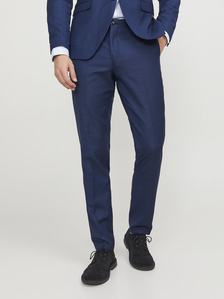 JACK & JONES Male Anzughose JPRSOLARIS Super Slim Fit Anzughose 3XL Blau (Medieval Blue Medieval Blu