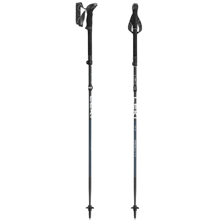 LEKI Makalu FX TA Wanderstöcke Damen & Herren | faltbare Trekkingstöcke aus Aluminium (100-130cm) mi