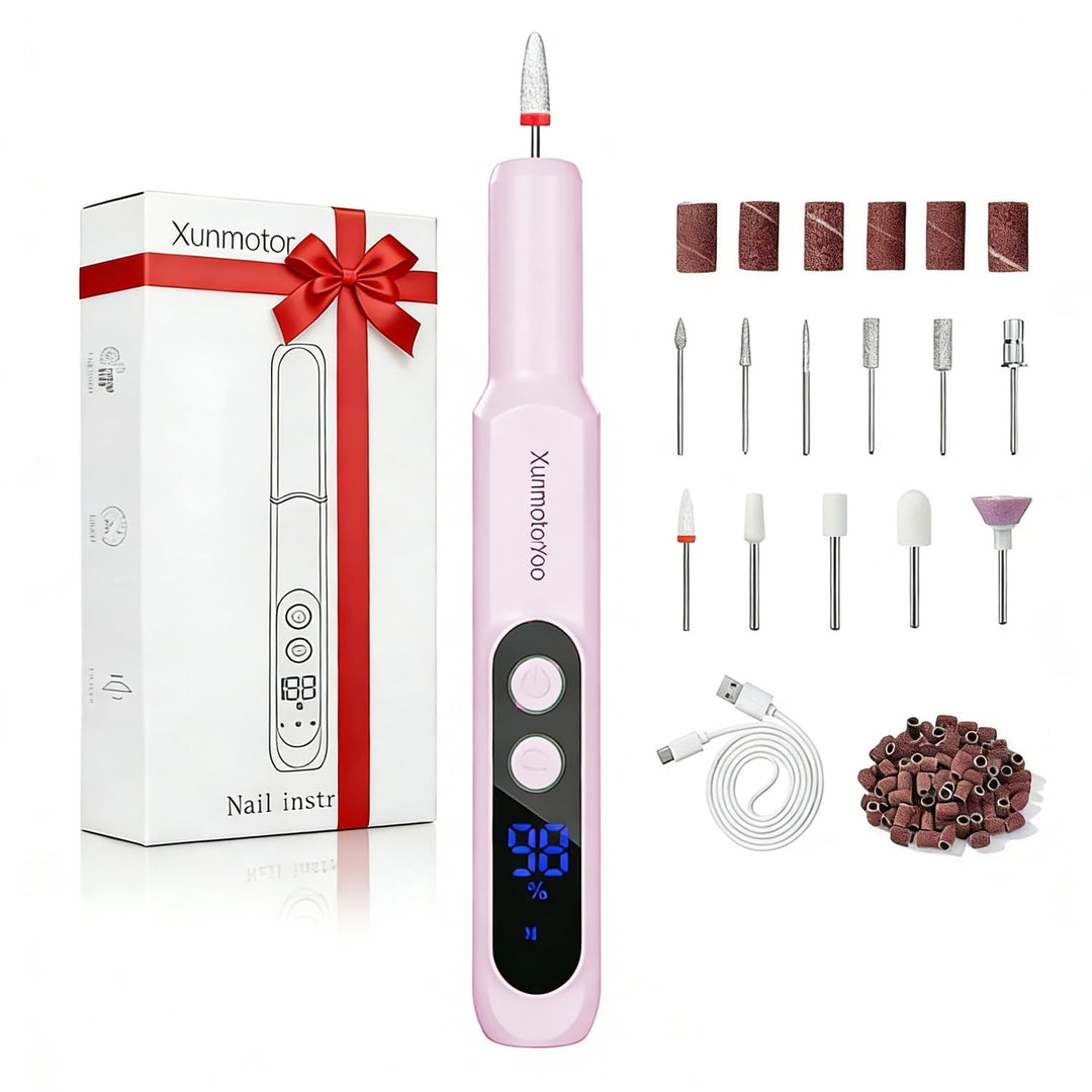 Fresa per Unghie Professionale Portatile Ricaricabile Lima Regolabile Fresa ELettrica Elettrica per