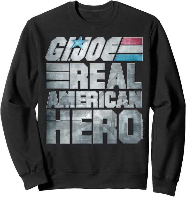 G.I. Joe Real American Hero Metallic Block Logo Sweatshirt