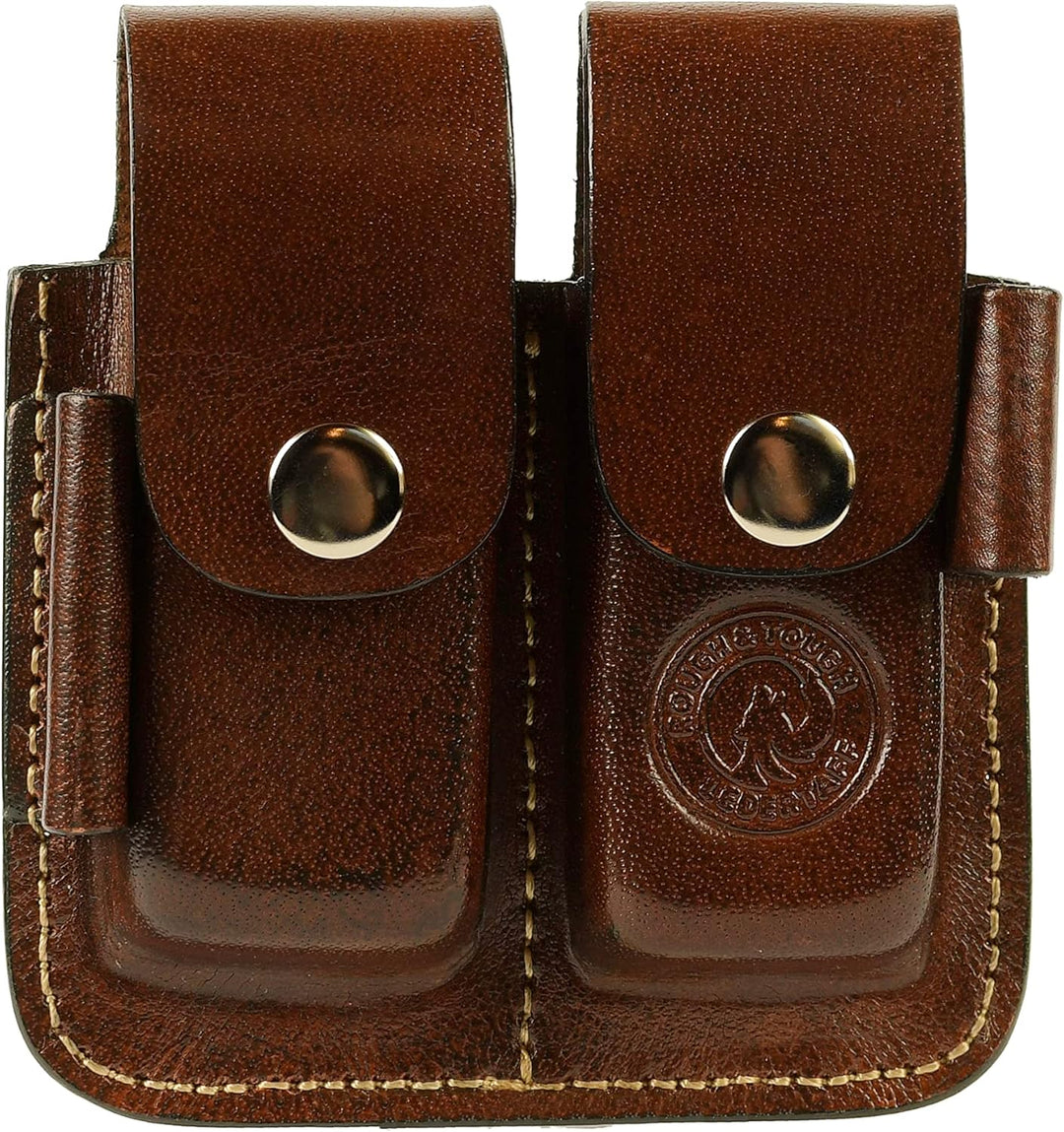 Ledertaff Lederholster für Leatherman und andere Multitools zum Tragen am Gürtel, Platz für Bit Kit