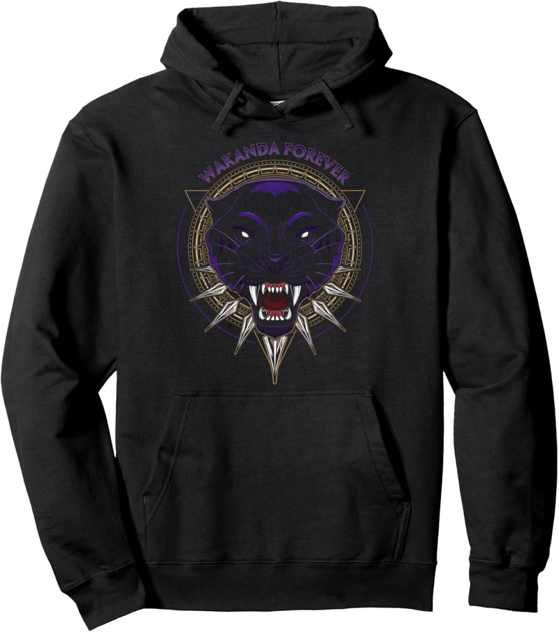 Marvel Black Panther Wakanda Forever Circle Pullover Hoodie
