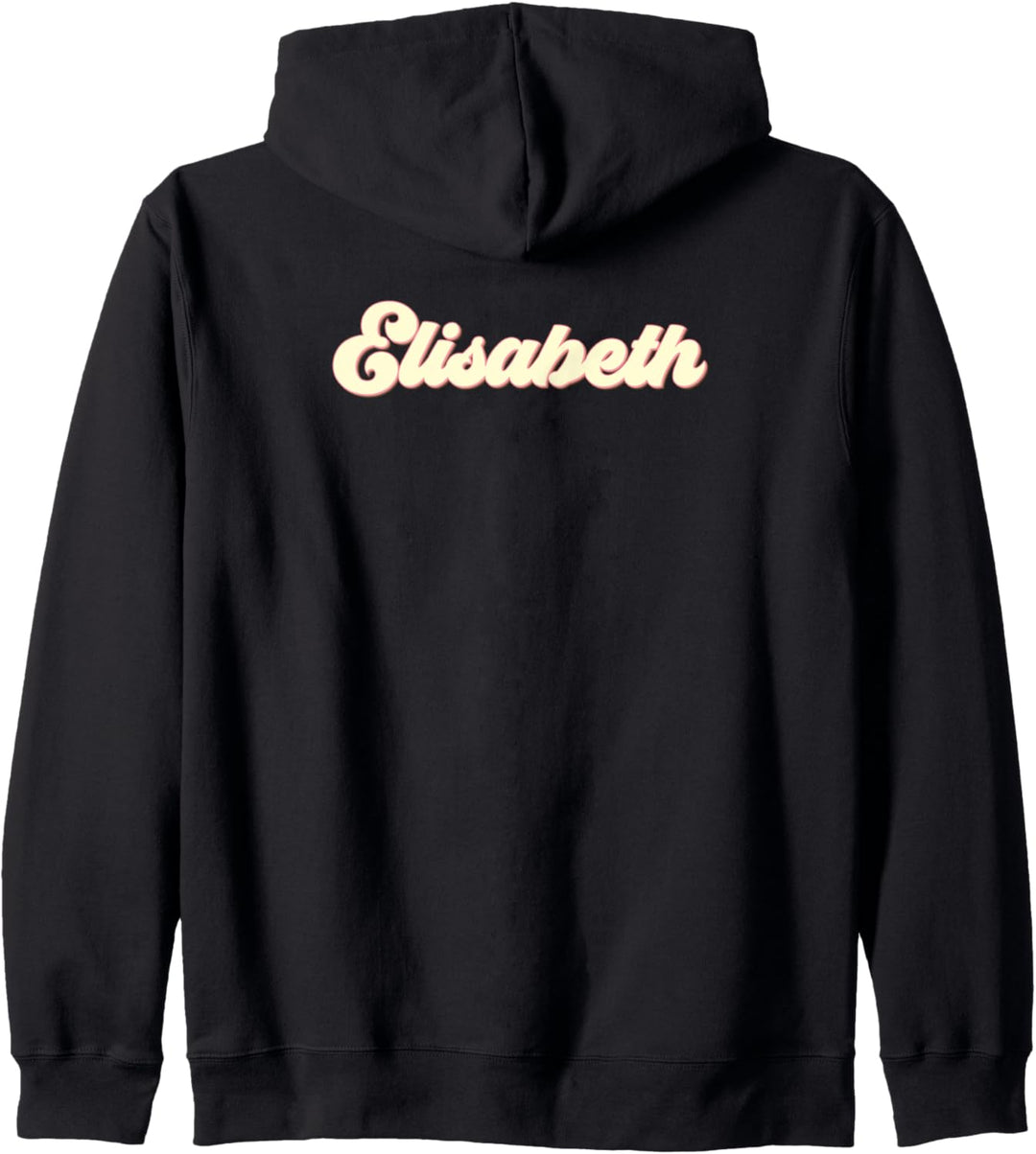 Elisabeth Retro Vintage Vornamen Namen Kapuzenjacke