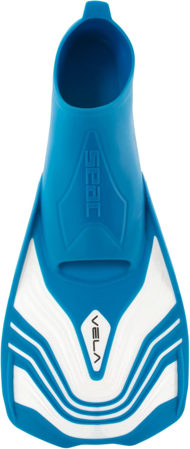 Seac Unisex Vela Flossen zum Schwimmen 44/45 hellblau, 44/45 hellblau