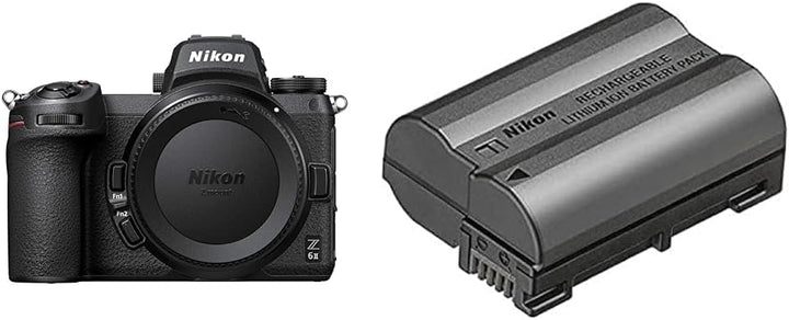 Nikon Z 6II Spiegellose Vollformat-Kamera & EN-EL15c Lithium-Ionen-Akku Body Bundle mit Akku, Body B