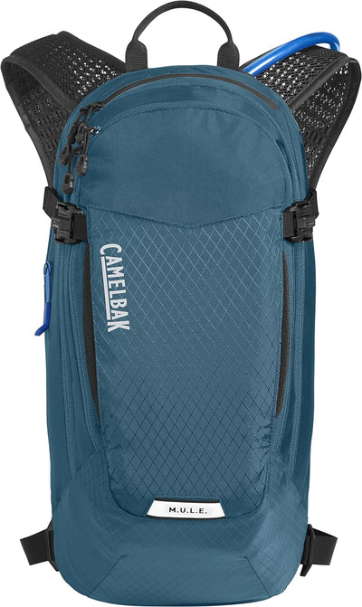 Camelbak MULE Hydration Packung mit 12 100 oz Marokkanisch Blau/Schwarz, Marokkanisch Blau/Schwarz