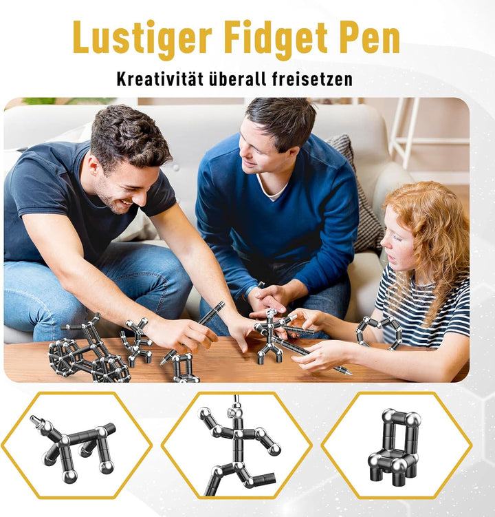 Hinshark Geschenke für Männer, Magnetic Fidget Pen, Papa Geschenk Weihnachten, Männergeschenke, Gesc