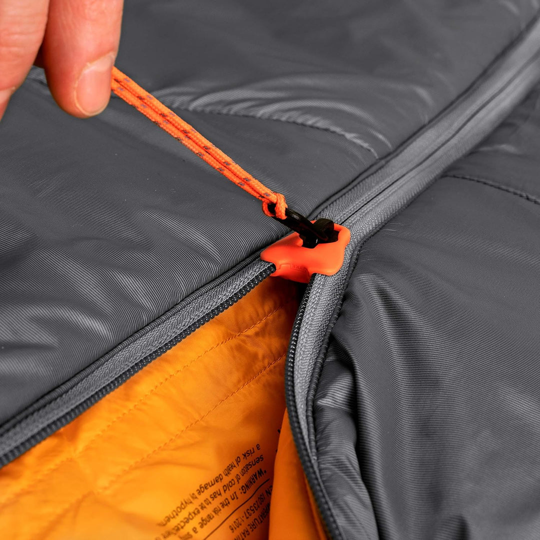 Mammut Herren Perform -7C Schlafsack titanium L, titanium L
