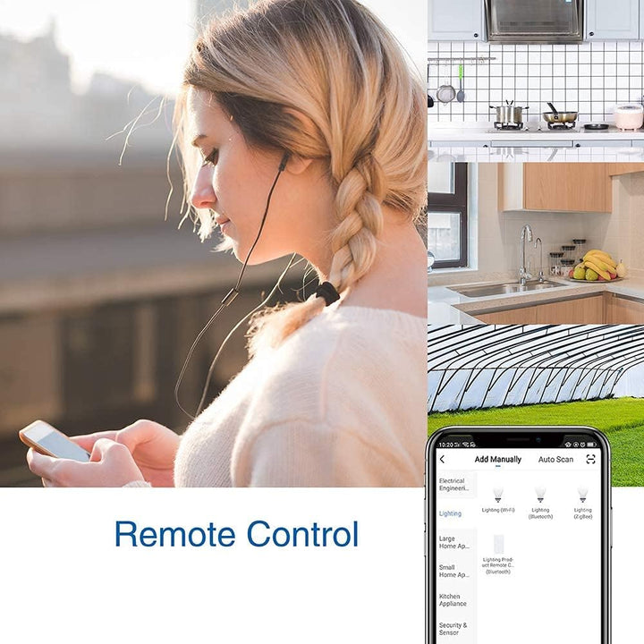 WiFi-Ventilsteuerung, Smart WiFi Steuerung Wasser/Gasventil 2.4GHz Kompatibel mit iOS/Android，Kompat
