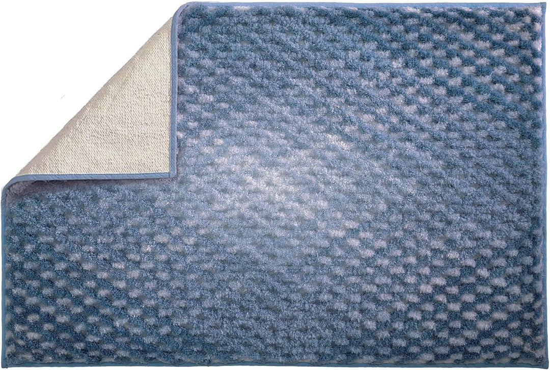 Kleine Wolke Badteppich Cory, Farbe: Navy, Material: 100 % Polyester, Grösse: 60x100 cm 60 x 100 cm