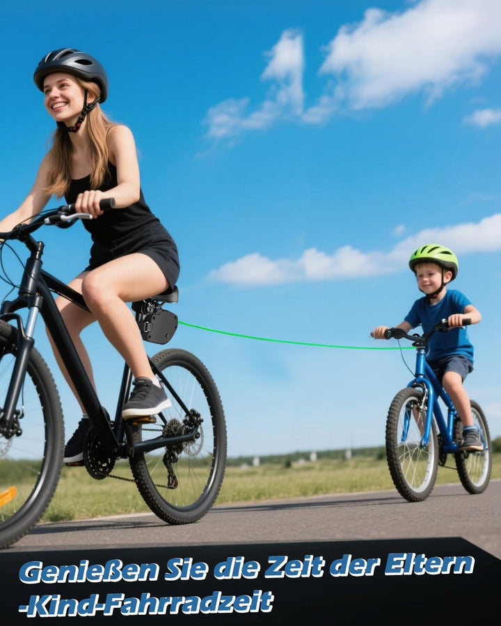 MAIKEHIGH Abschleppseil Fahrrad Kinder, Zugseil Fahrrad Kinder Follow Me Abschleppsystem 2,5 Meter U