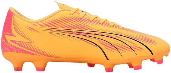PUMA Herren Ultra Play Fg/Ag Fussballschuh, Sun Stream Puma Black Sunset Glow