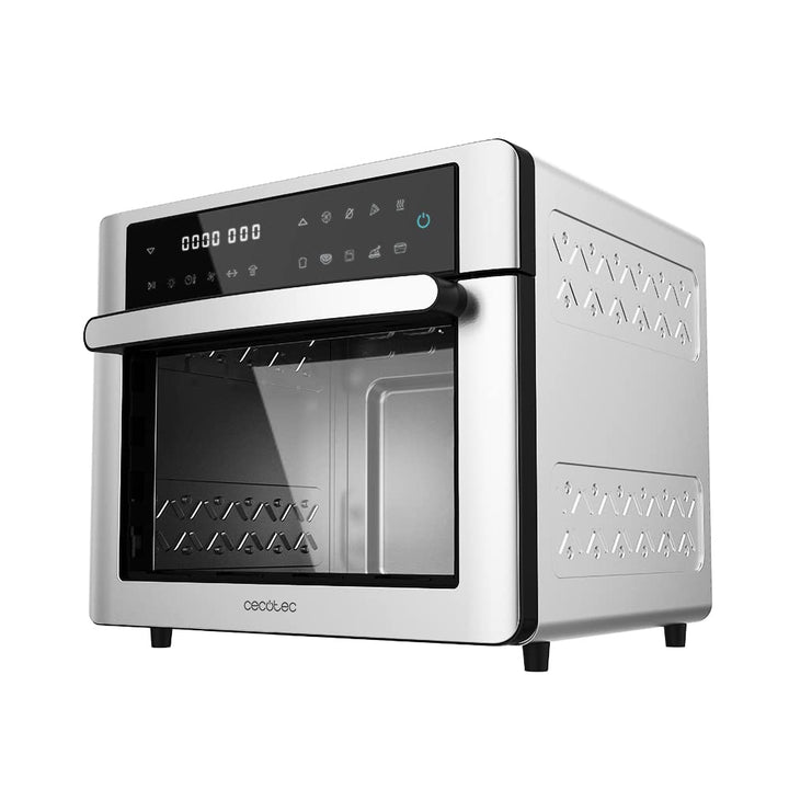 Cecotec Bake&Fry Touch Heissluftfritteuse. 14-25-30 Liter, Konvektion, Touchscreen (25 Liter, Stahl)