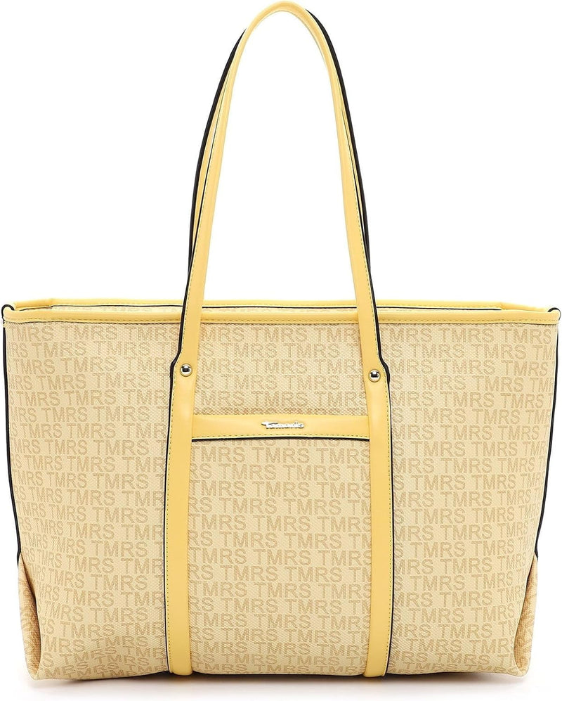 Tamaris Shopper Grace 31439 Damen Handtaschen Print Einheitsgrösse Lightyellow 410, Einheitsgrösse L