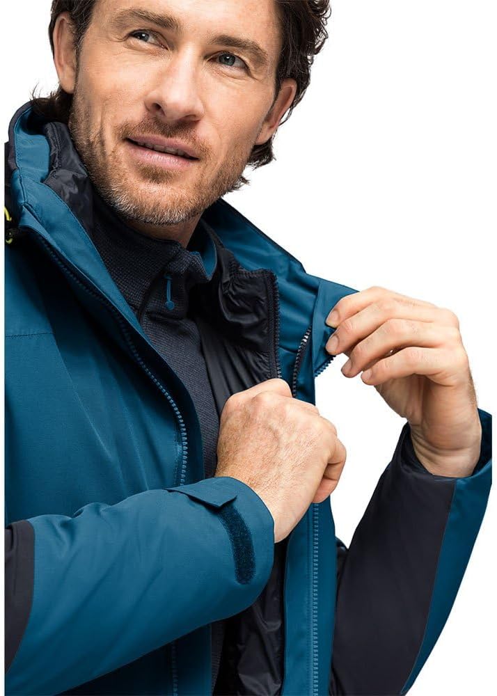 Maier Sports Herren Ribut Jacke Doppeljacke 58 mary p/night sky, 58 mary p/night sky