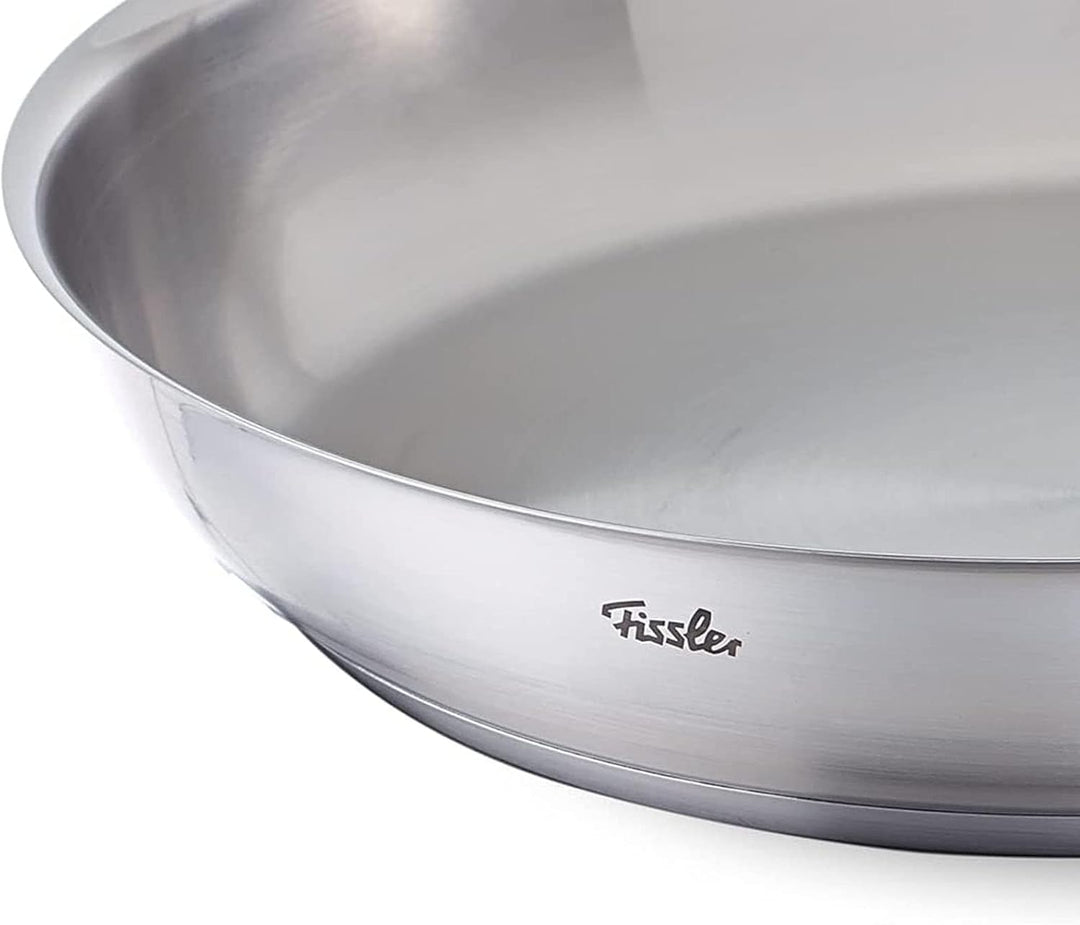 Fissler Catania Pfannen-Set (2-teilig, Ø 24 + 28 cm) – robuste Edelstahl-Pfannen mit Thermic-Boden,
