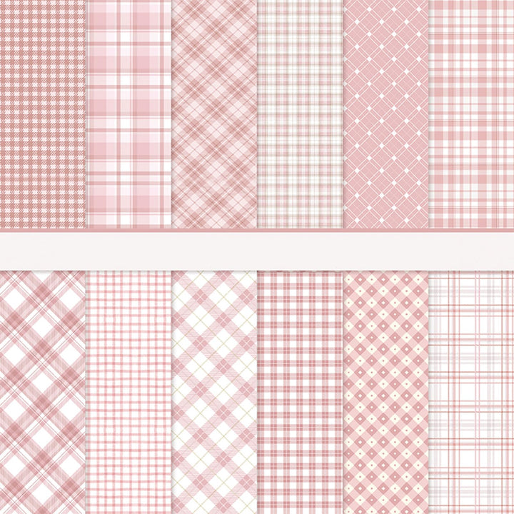 36 Blat Scrapbook Papier 30x30 cm Scrapbook Bastelpapier mit Muster, Doppelseitiges Motivpapier Bunt
