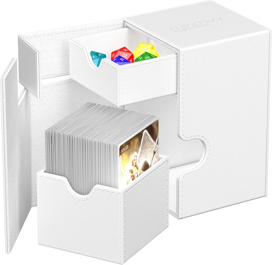 Ultimate Guard Flip`n`Tray 100+ XenoSkin Monocolor Weiss, Weiss