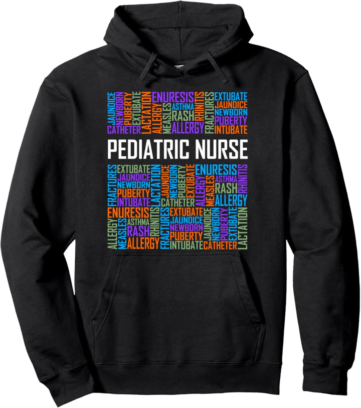 Kinderkrankenschwester Worte Kinderkrankenschwester Pullover Hoodie