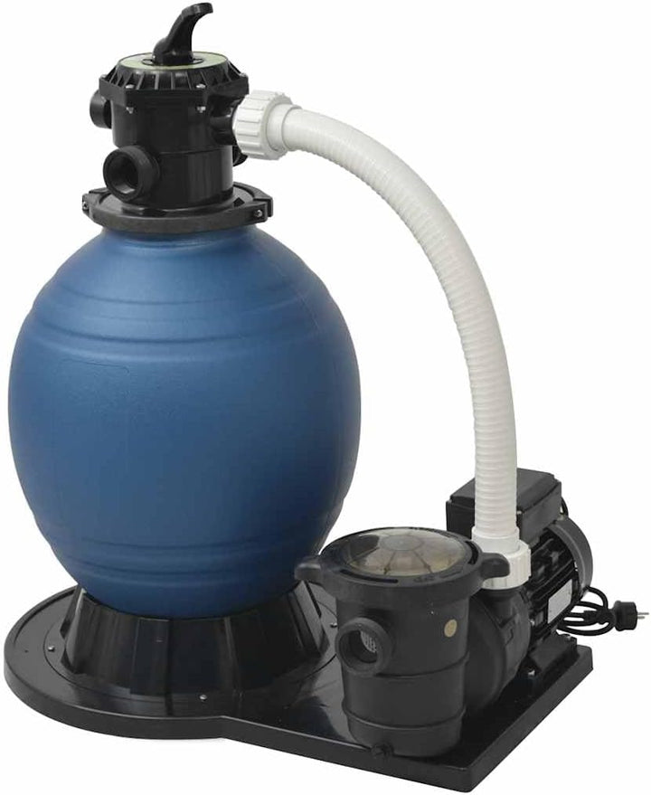 Sandfilterpumpe 1000 W 16.800 L/h Pool Filteranlage