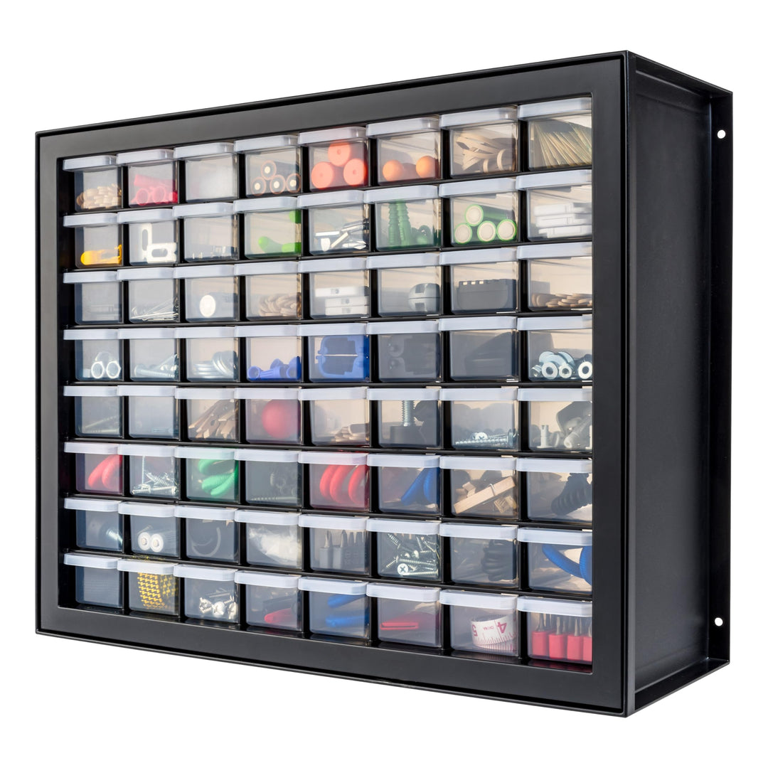 Iris USA, Inc. 64 Schubladen 64 Drawer schwarz, 64 Schubladen