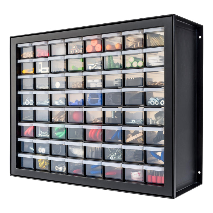 Iris USA, Inc. 64 Schubladen 64 Drawer schwarz, 64 Schubladen