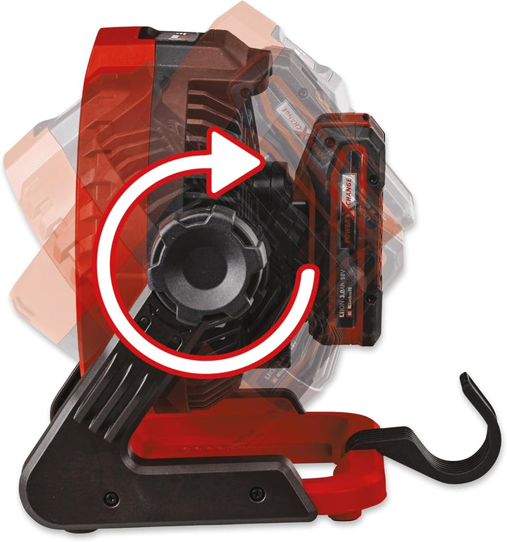 Einhell Akku-Ventilator GE-CF 18/2200 Li, 1x Akku 4,0 Ah