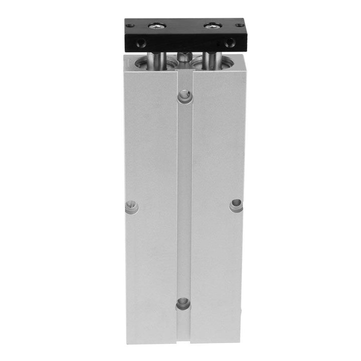 20mm Bohrung 100mm Hub Doppelstange Doppeltwirkend Hochwertiger pneumatischer Luftzylinder aus Alumi
