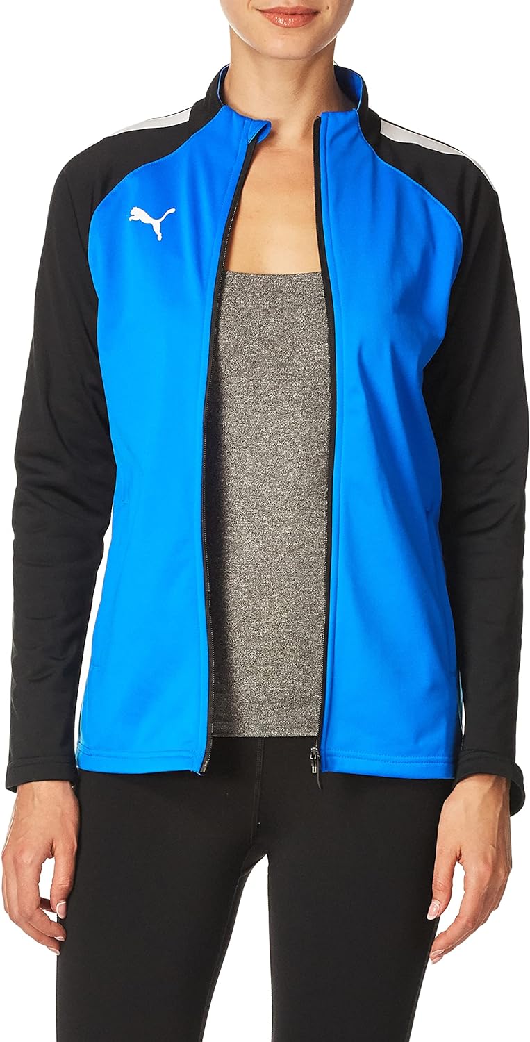 PUMA Damen Sweater XS Electric Blue Lemonade-puma Black, XS Electric Blue Lemonade-puma Black