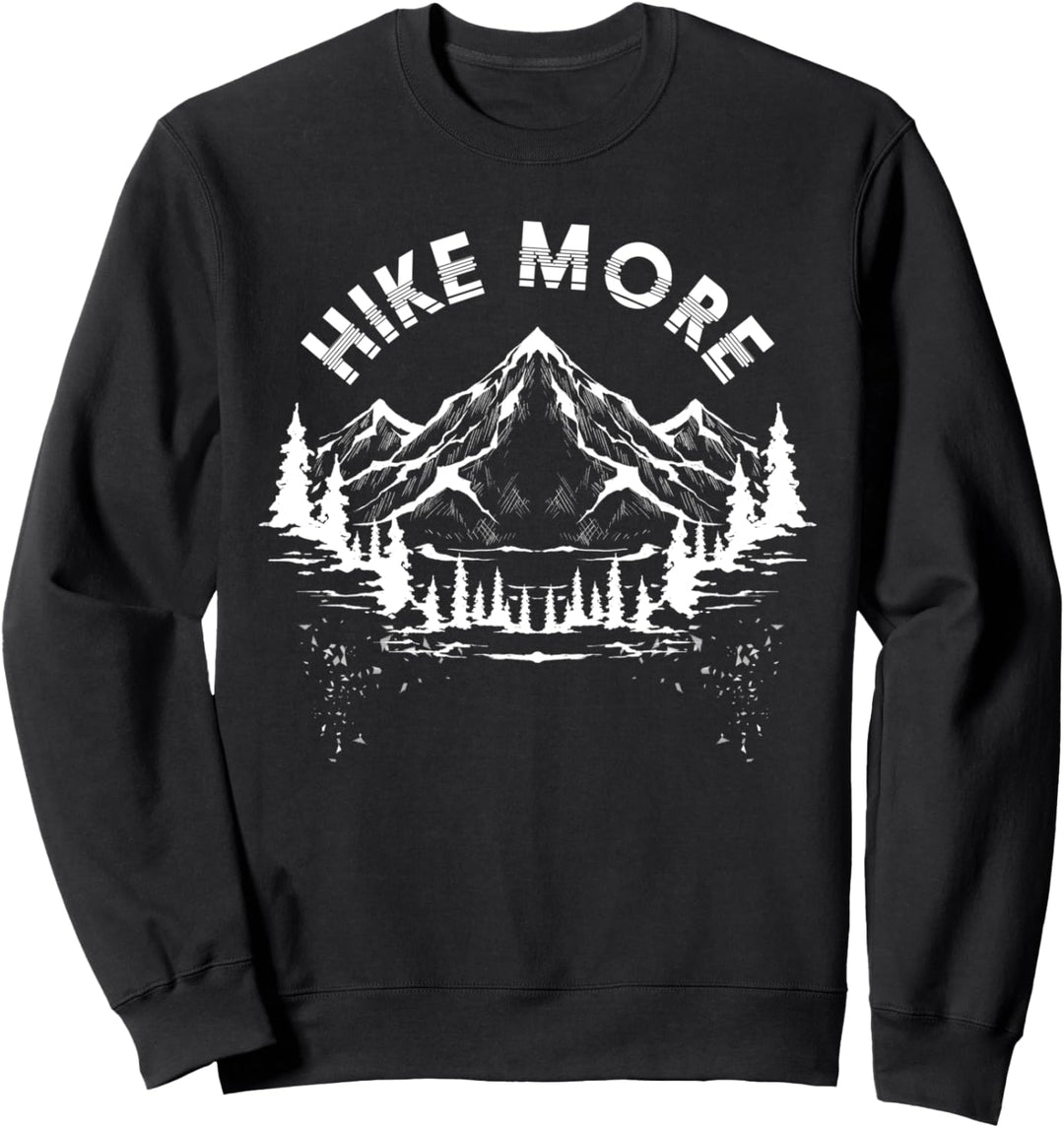 Outdoor Wanderer Bergsteiger Camping Lustiges Wandern Sweatshirt