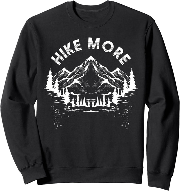 Outdoor Wanderer Bergsteiger Camping Lustiges Wandern Sweatshirt