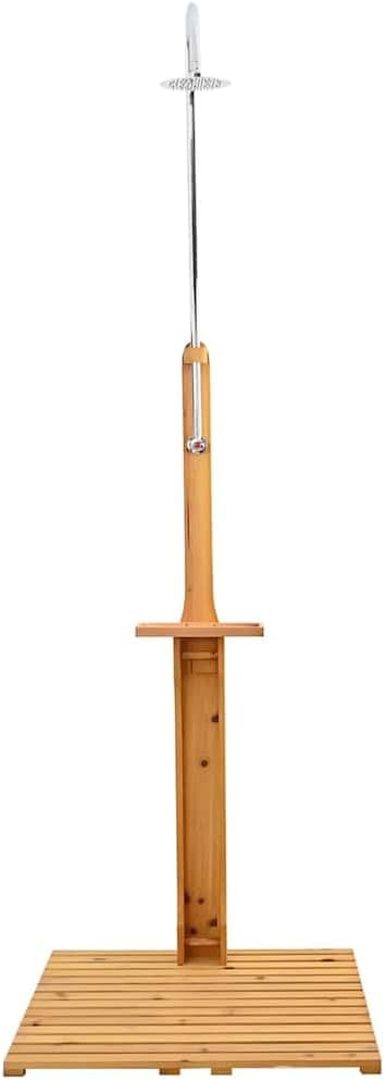 Tomostar Gartendusche, Pooldusche für den Aussenbereich, aus Holz