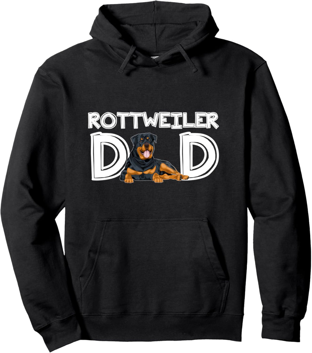 Herren Rottweiler Papa Rottweiler Dad Geschenk Rottweiler Pullover Hoodie