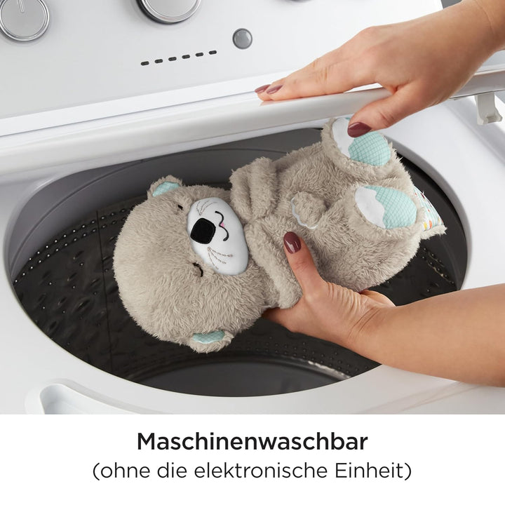 Fisher-Price FXC66 - Schlummerotter Spieluhr aus Plüsch, mit beruhigender Musik und rhythmischen Bew