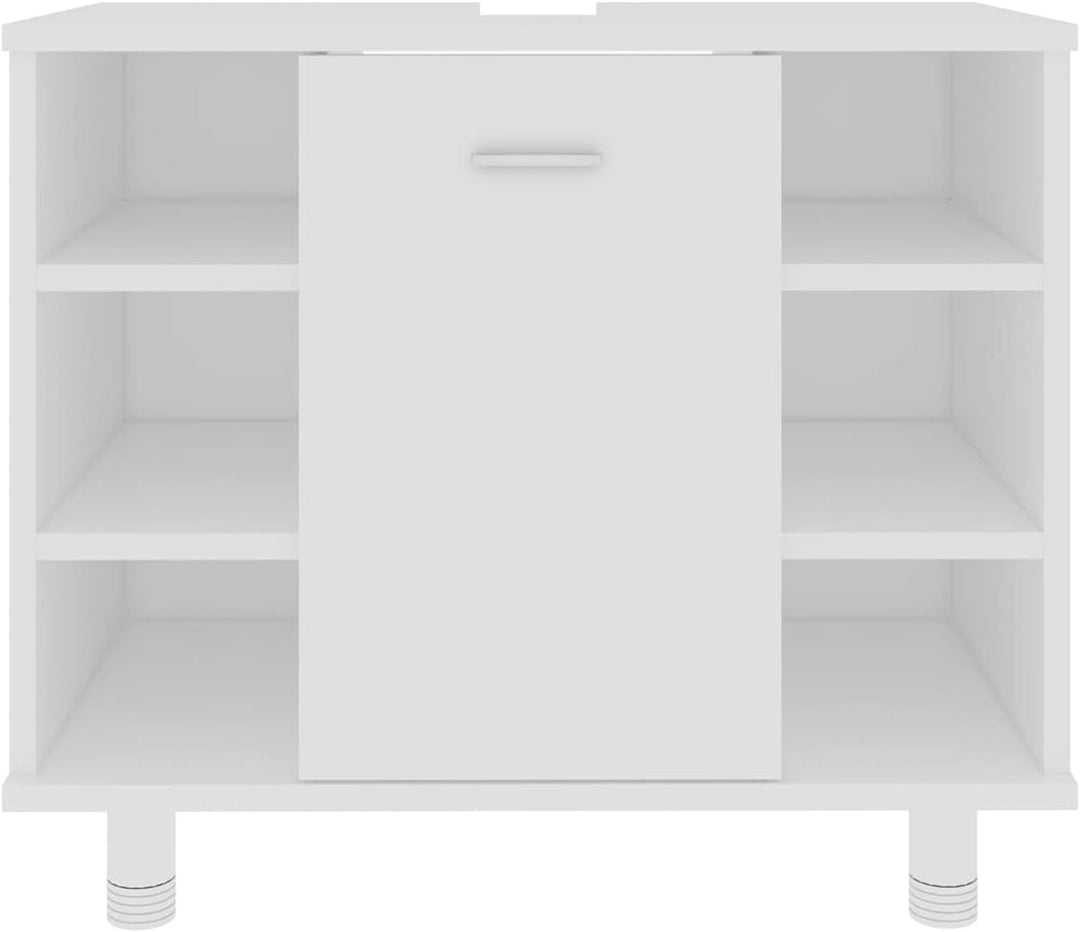 Tidyard Badezimmerschrank Badschrank Badezimmer Aufbewahrungsschrank Schrank Waschbeckenunterschrank
