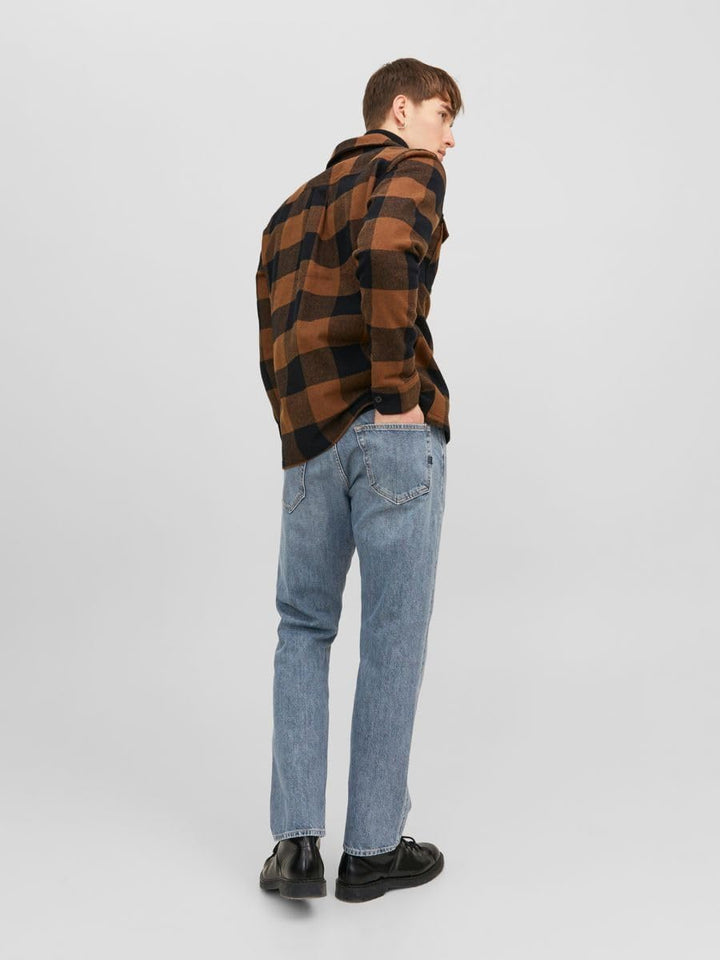 JACK & JONES Male Relaxed Fit Jeans JJICHRIS JJCOOPER JOS 280 Relaxed Fit Jeans 36W / 34L Grey Denim