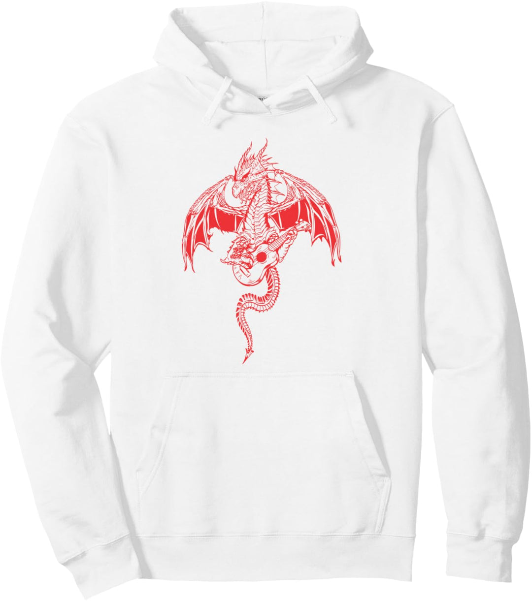 SEEMBO Musikband mit Drachen-Motiv Pullover Hoodie